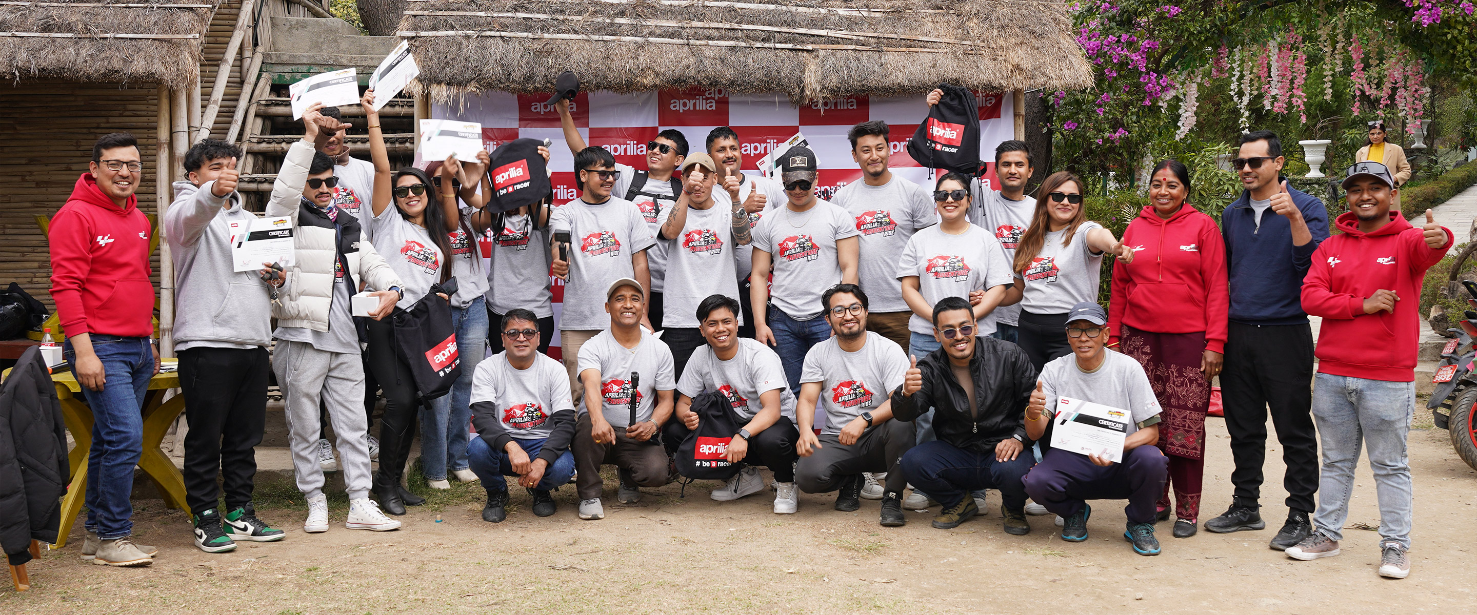 Aprilia Adventure Ride – Teku to Green Valley Resort, Budhanilkantha