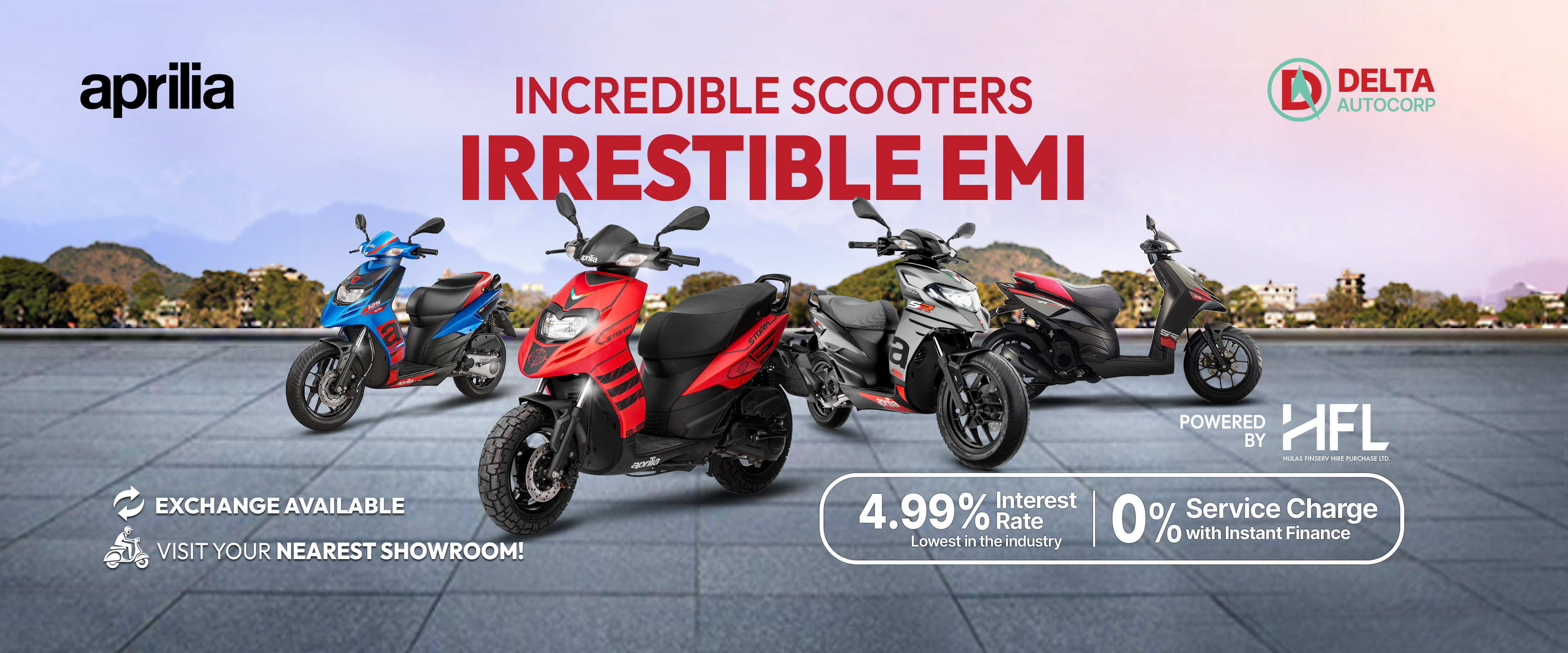 Incredible Scooters, Irresistible EMI!